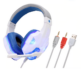 Gaming Headset And 3.5mm Computer Headset Headphone with Microphone  LED Light  Stereo Earphone Game Headsets For PC Dota 2