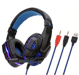 Gaming Headset And 3.5mm Computer Headset Headphone with Microphone  LED Light  Stereo Earphone Game Headsets For PC Dota 2