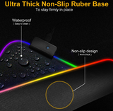 RGB Gaming Mouse Pad Large Mouse Pad Gamer Led Computer Mousepad Big Mouse Mat with Backlight Carpet For keyboard Desk Mat Mause