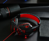 Gaming Headset And 3.5mm Computer Headset Headphone with Microphone  LED Light  Stereo Earphone Game Headsets For PC Dota 2