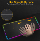 RGB Gaming Mouse Pad Large Mouse Pad Gamer Led Computer Mousepad Big Mouse Mat with Backlight Carpet For keyboard Desk Mat Mause