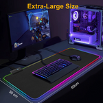 RGB Gaming Mouse Pad Large Mouse Pad Gamer Led Computer Mousepad Big Mouse Mat with Backlight Carpet For keyboard Desk Mat Mause