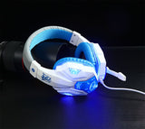 Gaming Headset And 3.5mm Computer Headset Headphone with Microphone  LED Light  Stereo Earphone Game Headsets For PC Dota 2